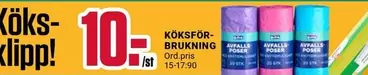 KÖKSFÖRBRUKNING
