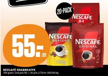 Nescafe - SNABBKAFFE