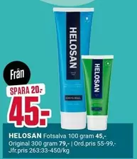 Fotsalva