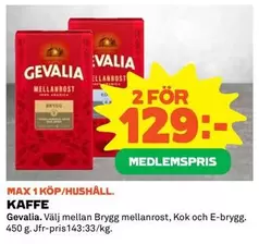 gevalia - KAFFE