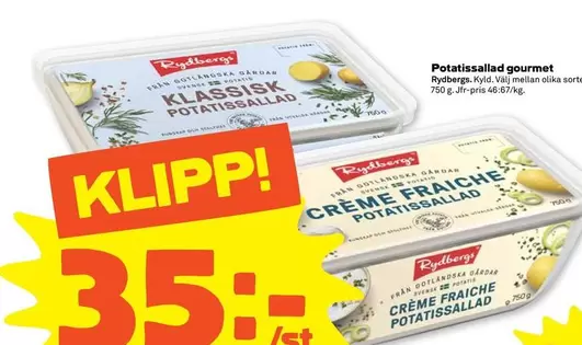 Rydbergs - Potatissallad