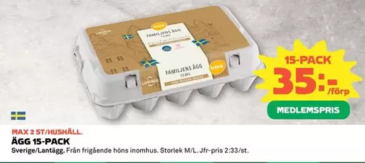 ÄGG 15-PACK