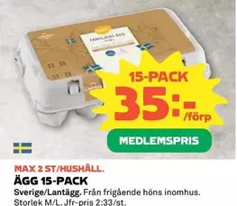 ÄGG 15-PACK