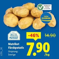 Färskpotatis