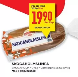 Skogaholm - SKOGAHOLMSLIMPA