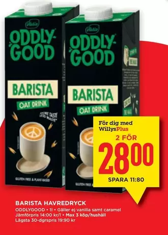 valio - BARISTA HAVREDRYCK