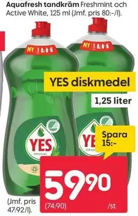 Yes - Diskmedel