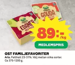 Arla - FAMILJEFAVORITER