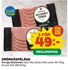Mer - SMÖRGÅSPÅLÄGG