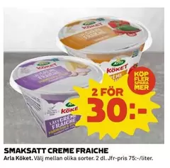 Mer - SMAKSATT CREME FRAICHE