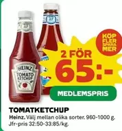 Heinz - TOMATKETCHUP