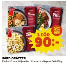 Findus - FÄRDIGRÄTTER