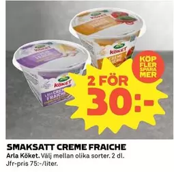Mer - SMAKSATT CREME FRAICHE