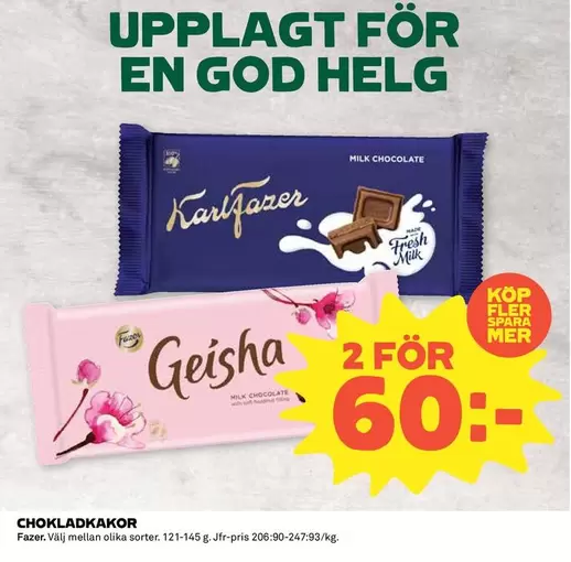 Fazer - CHOKLADKAKOR