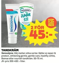 sensodyne - TANDKRÄM