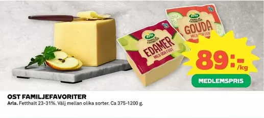 Arla - FAMILJEFAVORITER