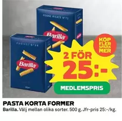 Barilla - PASTA KORTA FORMER