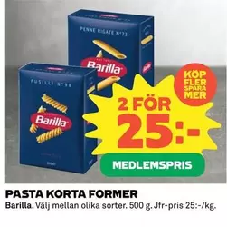 Barilla - PASTA KORTA FORMER