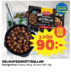 Scan - DELIKATESSKÖTTBULLAR