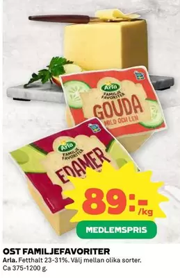 Arla - OST FAMILJEFAVORITER