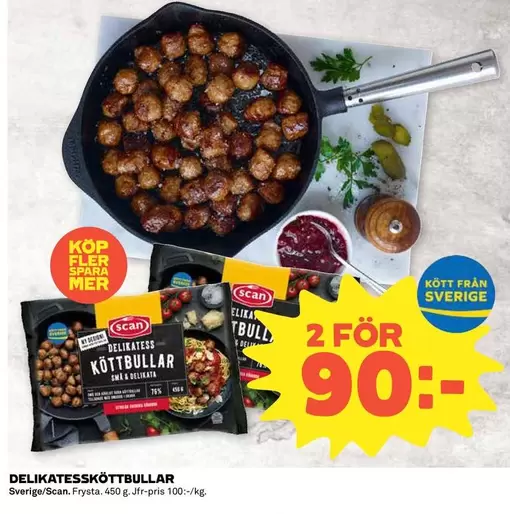 Scan - DELIKATESSKÖTTBULLAR