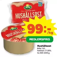 Arla - Hushållsost