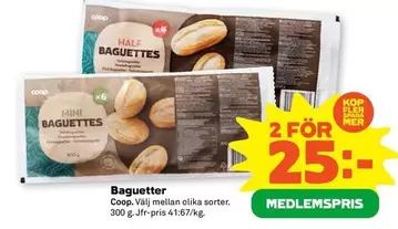 Coop - Baguetter