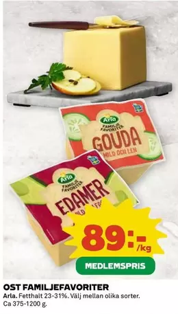 Arla - FAMILJEFAVORITER