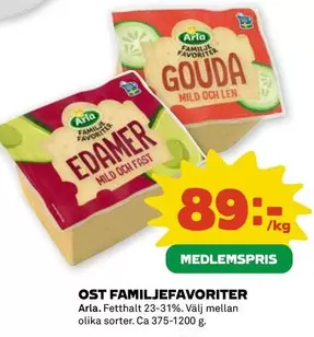 Arla - FAMILJEFAVORITER
