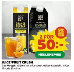 God Morgon - JUICE/FRUIT CRUSH