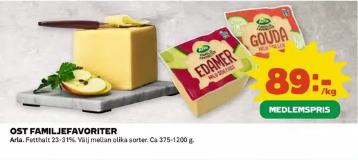 Arla - FAMILJEFAVORITER