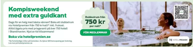 Extra - Kompisweekend med extra guldkant
