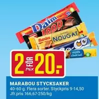 marabou - STYCKSAKER