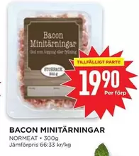 BACON MINITÄRNINGAR
