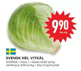SVENSK HEL VITKÄL