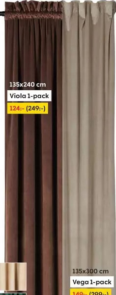 Viola 1-pack or Vega 1-pack
