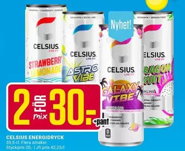 Celsius - ENERGIDRYCK