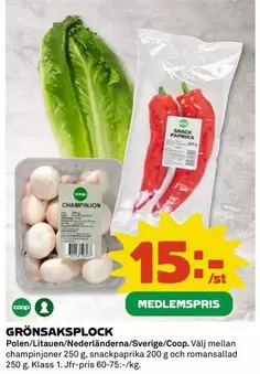 Coop - GRÖNSAKSPLOCK