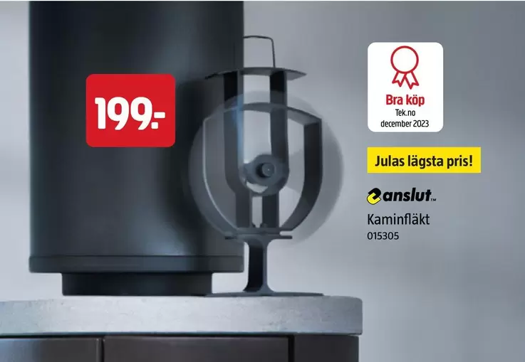 Kaminfläkt 015305
