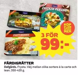 Mer - FÄRDIGRÄTTER