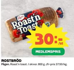 Pågen - ROSTBRÖD