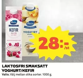 valio - LAKTOSFRI SMAKSATT YOGHURT/KEFIR