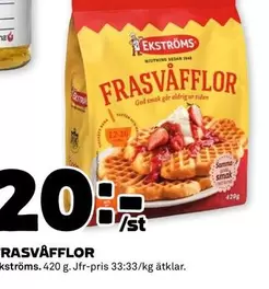 ekströms - RASVÅFFLOR