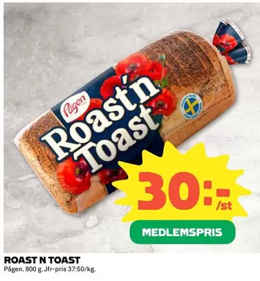Pågen - ROAST N TOAST