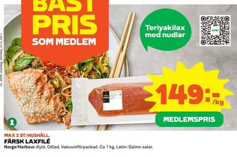 Coop - FÄRSK LAXFILE