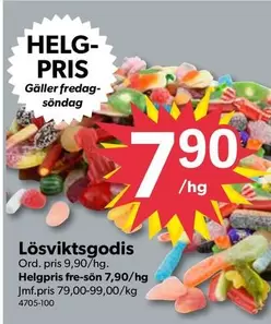 Lösviktsgodis