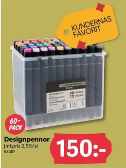 Favorit - Designpennor