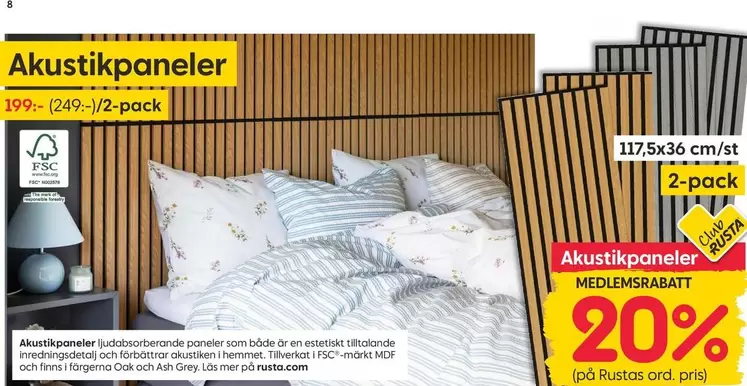 Mer - Akustikpaneler