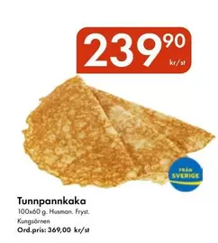 kungsörnen - Tunnpannkaka