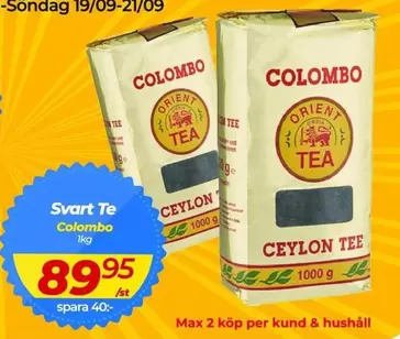 Svart Te